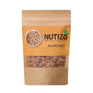 Nutizo Whole Almonds 500g / Almond Dry Fruits
