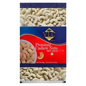 Natural Unroasted Premium Jumbo Size Cashews W180 Grade 1Kg