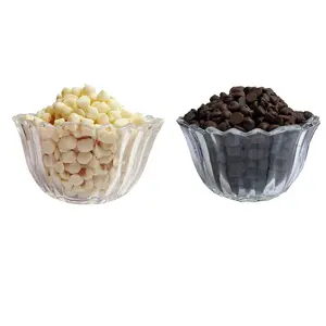 SH ENTERPRISE Combo of White & Milk Choco Chips (Chocolate Truffle) ( Each Packet Weight 250 gm) 500 gm)