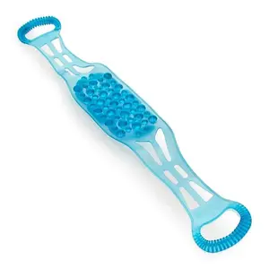 OFFER SALE Silicone Dual Sided Back Scrubber Brush & Massager Full Body Cleaning Bath Brush Rubbing Belt Washer