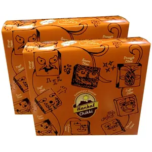 Hanbal Chikki 10 Taste - 2 Box Combo Peanut Chikki Pack - 100Gms X 10 Pack