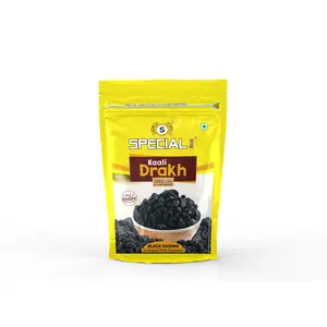 Special Choice Kali Darakh / Black Raisins (Seedless) 250g x 1