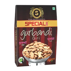Special Choice Gurbandi Giri (Almond Kernels) Kesariya Vacuum Pack 250g x 1