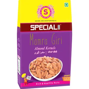 Special Choice Mamra Giri (Almond Kernels) Vacuum Pack 100g x 1