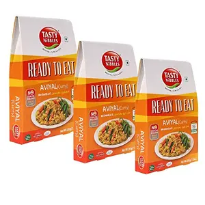 Tasty Nibbles Ready to Eat Avial Curry 200g x3(Pack of 3)
