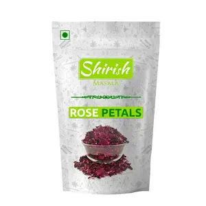 Shirish Masala Sun Dried Rose Petals-200 GMS. (Gulab Patti ) (FaceBodyHairHerbal Tea )