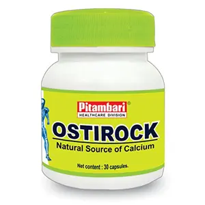 Pitambari Ostirock Natural Calcium Capsules - 30 Capsules