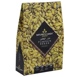 POSHTICK Nature's Candy Pumpkin Seeds |Roasted |High Protein| Omega 3 | 6 Fatty acids| Filled with Iron Calcium | Healthy Mildly Roasted Snacks | Over Salads or On The go Snack