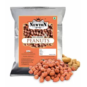 Newton 100% Organic Raw Peanuts 500g