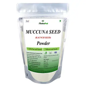 NeutraVed Mucuna Pruriens Powder | Velvet Bean Powder | Kaunch Beej churna (Powder) 100g