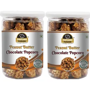 Popcorn Fusion Peanut Butter Chocolate Popcorn-Combo Pack (170g*2)-340g