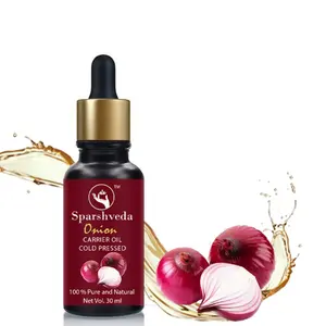 Sparshveda Onion Oil Cold Pressed 30ml for Hair Skin Face Care & Massage
