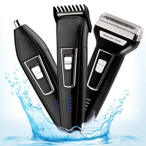Pick Ur Needs® Hair Trimmer Professional Shaver With Clipper and 3 in 1 Beard Nose and Ear Waterproof Hair Trimmer for Men (3 In1 )