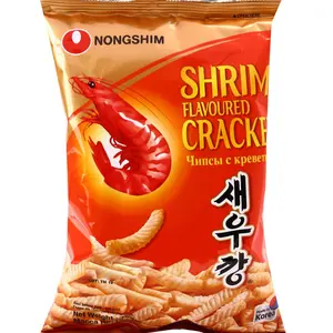 Nongshim Nong Wedge Shrimp Flavoured Crackers - Hot & Spicy75g