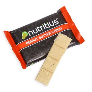Nutritius Peanut Butter Chikki 125g (Pack of 9) - Family Pack