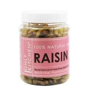 Only Kitchen Premium Raisins | Green & Seedless | 250 g