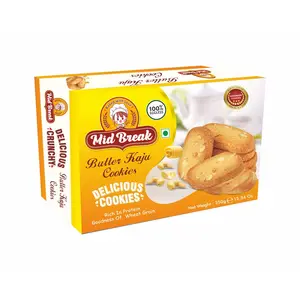 Mid Break Butter Cashew Biscuit 300 Gm. - Tasty and Crispy