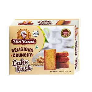 Mid Break Cake Rusk 300 Gm. - Tasty and Healthy