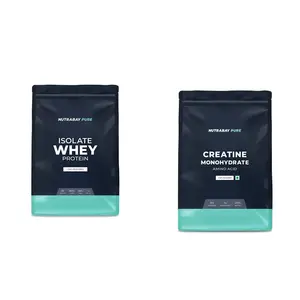 Whey Protein Isolate - 1kg & Nutrabay Micronised Creatine Monohydrate - 250g