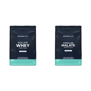 Whey Protein Isolate - 1kg & Nutrabay Citrulline Malate - 250g