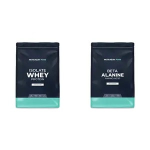 Whey Protein Isolate - 1kg & Nutrabay Beta-Alanine - 250g