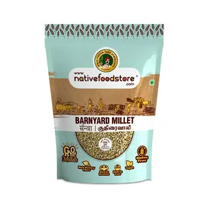 Native Food Store Kuthiraivali / Barnyard Millet -500 Gm.