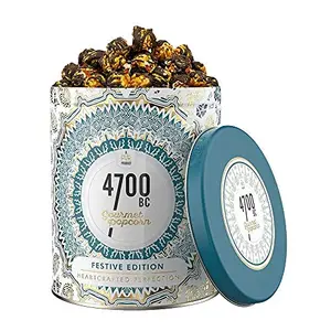 4700BC Gourmet Popcorn Mocha Walnut Chocolate Tin 375g