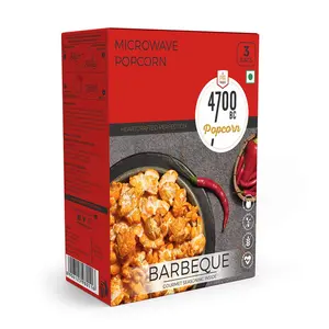 4700BC PopcornMicrowave Bag BBQ 276g(Pack of 3)