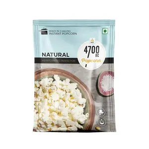 4700BC Instant Popcorn Natural Healthy Pouch 900g (Pack of 10)