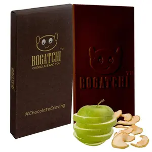 BOGATCHI 99% Dark Chocolate| White CHOCOCHIPS| Real Cocoa Intense Dark Chocolate 80 gm
