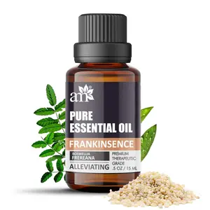 AromaMusk Frankincense - Alleviating - Boswellia Frereana Pure Aroma Essential Oil 15ml (Therapeutic Grade Pure & Undiluted)