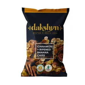 Dakshyn Ripened Banana Chips | South Indian Snack - (100 GMS Pack of 2)