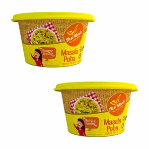 Ready to Eat Breakfast & Travel Food Weekly (Masala Poha Pack of 2)