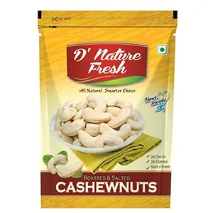 D'nature Fresh Roasted Salted Cashews 100 g
