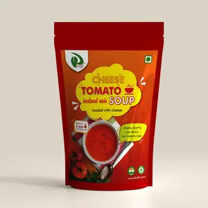 Dryfii Instant Cheese Tomato Soup Premix (250 G) with Natural Vegetables No Added Preservatives 250 G