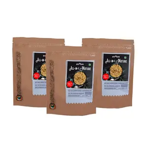 Evolve Healthy Snacks Pack of 3 | All in one Mixture | Rich in Fibre | Vegan Friendly |