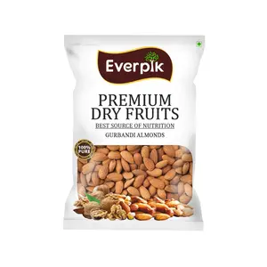 Everpik Pure and Natural Premium Gurbandi Almond (Badam) ((500G*2) 1 KG)