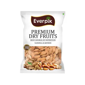 Everpik Pure and Natural Premium Sanora Almonds (Badam) 250 Gram