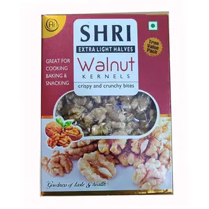 Fruitri Shri Extra Light Halves Walnut Kernel Akhrot Giri 250g