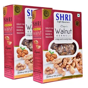 Fruitri Shri Extra Light Halves Walnut Without Shell Akhrot Giri 500g