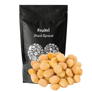 Fruitri Organic Premium Dried Apricot Dry Fruits Soft and Big Size Khumani 500g