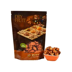 Gujarat Dry Fruit Stores Premium Roasted Masala Cashewnut (Kaju) Jumbo Size 500 Grams (250G x 2 Pack) | Crunchy Masala Kaju | Spicy Roasted Masala Kaju