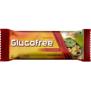 Glucofree Bar mid meal snack bar for diabetes Pani Puri (Pack of 15)