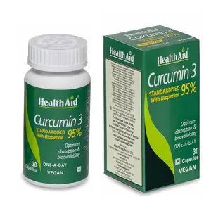 Health Aid Curcumin 3 - 30 Capsules