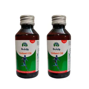 HerbsUp Vedaari Pain Relief Oil for pains due to Vata and other joint pains (2 X 100ml)