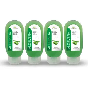 Herb Essential Aloevera Gel - 120 g (Pack of 4) - 480gms