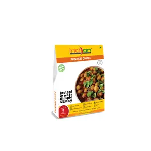 Indian Kitchen Foods Punjabi Chole - Freeze Dried Gluten-Free Gourmet Indian Entree Ready-to-Eat | Instant Vegetarian/Vegan Meal 260 gm