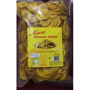 Keon Banana Chips - Tasty Crisp & Crunchy Automated Production Without Hand Touch Quality Added Ingredients 500 gms