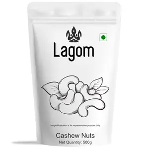 Lagom Indian Cashew Nuts W320 (Kaju) 500g