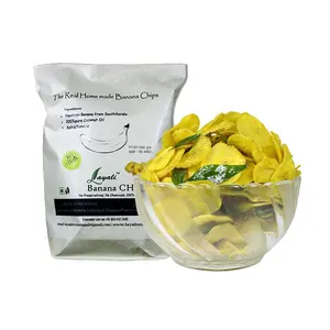 Layali online Home made Banana chips-500 gm eathan kaya varuthathu - Typical Kerala chips-Fried with 100% pure coconut oil and natural raw banana from south Kerala. No artificial flavors or preservatives.. "Thin and crispy"